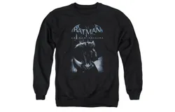 Batman Arkham Origins Perched Cat Adult Crewneck Sweatshirt