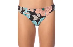 Bikini Lab Cinched Hipster Bikini Bottom In Bik 40 Flower Week
