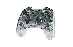 Switch PRO Wireless Bluetooth Multi-Color Breathing Light Controller with Wakeup Vibration Macro Programming Function Switch Transparent Grip