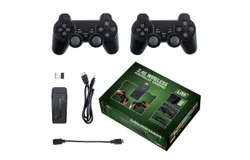 4K TV Game Stick 64G 10000&plus; Game Video Game Consoles w&sol;2&ast;Wireless Gamepad HDMI
