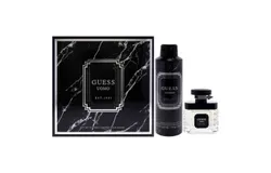 Guess Uomo by Guess for Men - 2 Pc Gift Set 1&period;7oz Eau de Toilette&comma; 6oz Deodorizing Body Spray