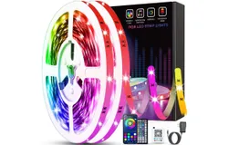 Led Lights for Bedroom 30M  Music Sync Color Changing Strip Lights with Remote and App Control RGB Strip&comma; for Room Home Party Decoration