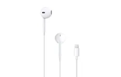 Apple EarPods Headphones with Lightning Connector&comma; Wired Ear Buds for iPhone with Built-in Remote to Control Music&comma; Phone Calls&comma; and Volume