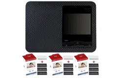 Canon SELPHY CP1500 Compact Photo Printer Black &plus; 3x KP-108IN Paper Set 3115B001