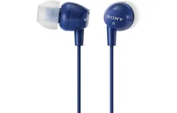 Sony MDR-EX10LP&sol;DBL Earbud Headphones Cobalt Blue