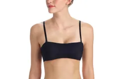 Commando Classic Bandeau Bralette In Black