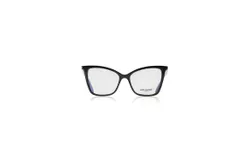 Saint Laurent Women&apos;s 386 Cat Eye Optical Glasses In Black