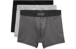 Skims Cotton Men&apos;s Boxer Brief 3" - 3-Pack Multi In Heather Multi