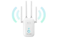 Wireless Network Repeater&comma; 1200M Dual Band 5G Signal Enhancement Extension&comma; WIFI repeater signal amplifier