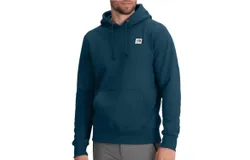 The North Face Heritage Patch Hoodie In Nidnight Navy