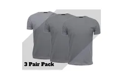 Men&apos;s Short Sleeve Crewneck T-Shirt in Combed Turkish Cotton