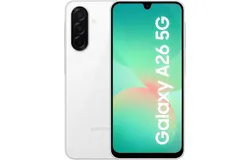 Samsung Galaxy A26 5G Ai &lpar;128GB &plus; 6GB&rpar; International version NFC Unlocked SM-A266M&sol;DS 6&period;6" 120Hz 50MP Triple &lpar;White SM-A266M&rpar;