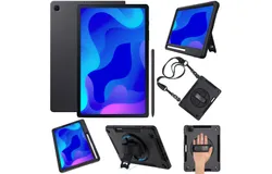 Samsung Galaxy Tab S6 Lite 10&period;4" Tablet&comma; 64GB Memory with Bonus Samsung Book Cover&comma; S Pen SM-P613NZABXAR &plus; 10&period;4" Tablet Case For Samsung Tab S6 Lite Galaxy Tab Cover Case Tab S6 Lite Case With Pencil Holder