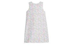 Little English Biz Sleeveless Dress In Cheekwood Floral