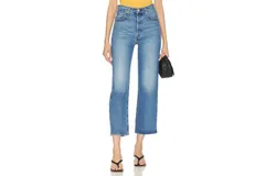 Levi&apos;s Ribcage Straight Ankle Jeans In Dance Around