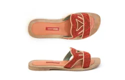 Meher Kakalia Queen Gobi Slide In Orange