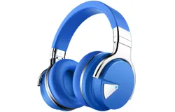 Cowin E7 Active Noise Cancelling&comma; Bluetooth Headphones-Blue