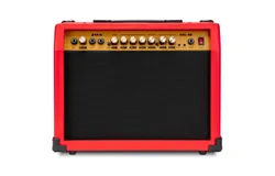 LyxPro 40W Electric Guitar Amp&comma; Guitar Amplifier W&sol;Built-In Speaker