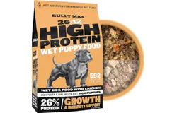 Wet Puppy Food Instant Fresh Dehydrated High Protein Soft Dog Food with Chicken Healthy Growth for Small & Large Breed Puppies 2 Dry Dog Food Pounds (Makes 5.5 lbs. of Wet Dog Food)