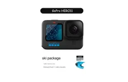 GoPro HERO11 Black anti-shake action camera waterproof 5&period;3k high definition gopro11 black&comma; 128G memory card and helmet front and side mounts
