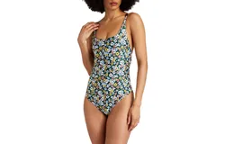 Agua By Agua Bendita Guajira La Fania Marino One Piece In Multi Color