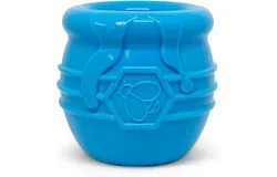 Honey Pot &bsol;u2013 Durable Dog Treat Dispenser & Enrichment Toy Made in USA from Non-Toxic&comma; Pet Safe&comma; Food Safe Natural Rubber Material for Mental Stimulation&comma; Problem Chewing&comma; Calming Nerves&comma; & More