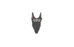 Ravesuits Life Is Better On The Lake One Piece In Black