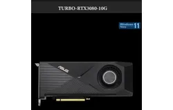 ASUS Turbo GeForce RTX™ 3080 10GB GDDR6X Redesigned for Restricted Airflow Environments