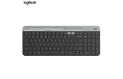 Logitech K580 Slim Multi-Device Wireless Keyboard for Chrome OS - Bluetooth&sol;USB Receiver&comma; Easy Switch&comma; 24 Month Battery&comma; Desktop&comma; Tablet&comma; Smartphone&comma; Laptop Compatible-black