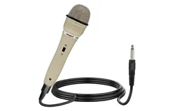 Microphone XLR Dynamic Mic Karaoke Singing Handheld Microfono Wired Professional Unidirectional 1&sol;4 Plug In Cord Connection for Vocal DJ Music