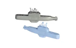 Aurora® Toys Engaging 14cm Diving Submarine Race Grey Toys