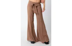 Olivaceous Sabrina Flare Pant In Earth