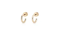 Jeanne Huggie Hoops by eklexic