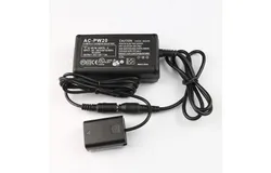 AC-PW20 Power Supply Adapter NP-FW50 Dummy Battery Kit for Sony Alpha ZV-E10 A6000 A6100 A6300 A6400 A6500 A5000 A5100 A7 A7II A7RII A7S A7SII RX10II III IV NEX3&sol;5&sol;6&sol;7 Cameras