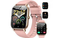 Smart Watch&comma; 1&period;85" HD Smartwatch for Men Women，Activity Trackers for iOS&sol;Android-P66D &lpar;Pink&rpar;