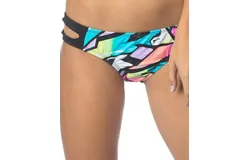 Bikini Lab Keyhole Hipster Bikini Bottom In Bik Downtown Funk