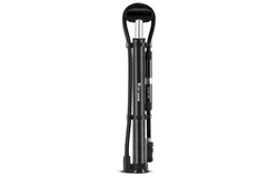 WEST BIKING Mini Bike Pump 140PSI Air Pump Portable MTB Road Bike Tire Pump Inflator with Pressure Gauge Fits Presta & Schrader Valves for Front Fork Rear Suspension Tire Ball