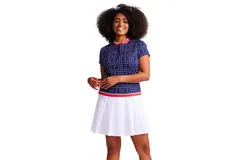 Pleat to Compete - Domino Navy