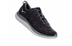 Hoka Women&apos;s Hupana Flow Wool Shoes In Charcoal Gray