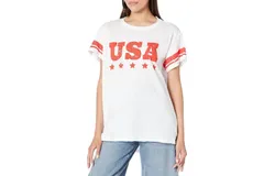 Show Me Your Mumu Airport Tee In Usa Graphic