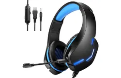 Wired headset Computer gaming PS4 laptop headset with MAC Electric unexpectedly light up