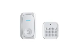Remote wireless doorbell intelligent waterproof electronic remote doorbell home music Ding-dong call