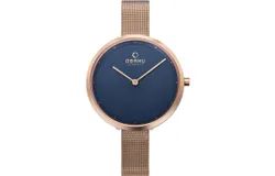 Obaku Women&apos;s Classic Blue Dial Watch - V227LXVLMV by Balec Group