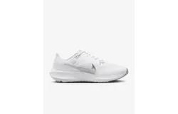 Nike Women&apos;s Pegasus 40 Road Running Shoes In White&sol;pure Platinum&sol;metallic Silver