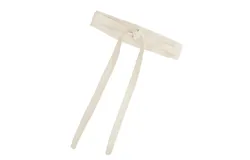 Belle & Bloom Women&apos;s Odyssey Soft Wrap Leather Belt in Cream