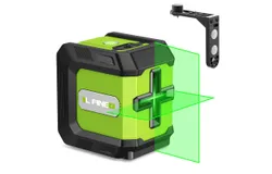 LFINE Laser level high precision green light 2-wire 12-wire 16-wire 3D4DLASER&NewLine;LEVEL-Small two-wire green light battery version