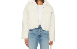 Levi&apos;s Baby Bubble Sherpa Jacket In Coconut Milk