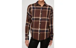 Dl1961 - Women&apos;s Thelma Shirt In Brown Plaid