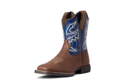 Ariat Youth Sorting Pen Western Boot In Adobe Chocolate