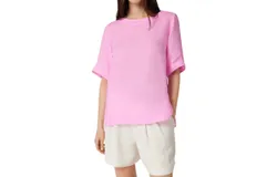 0039 Italy Gigi Blouse In Pink